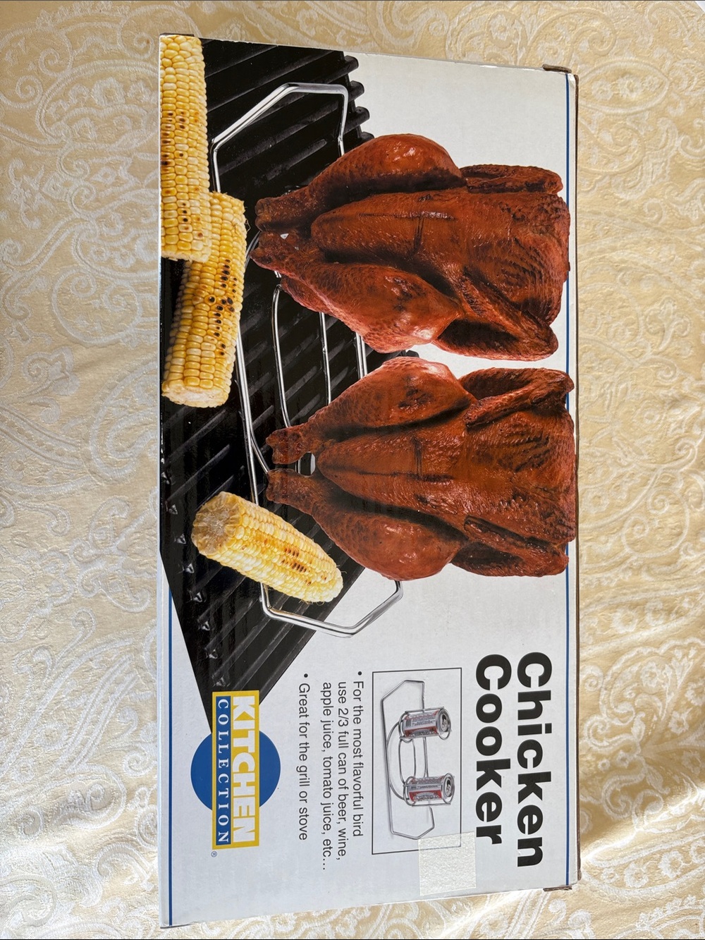 Chicken Cooker - Brown Rotisserie Poultry Roaster